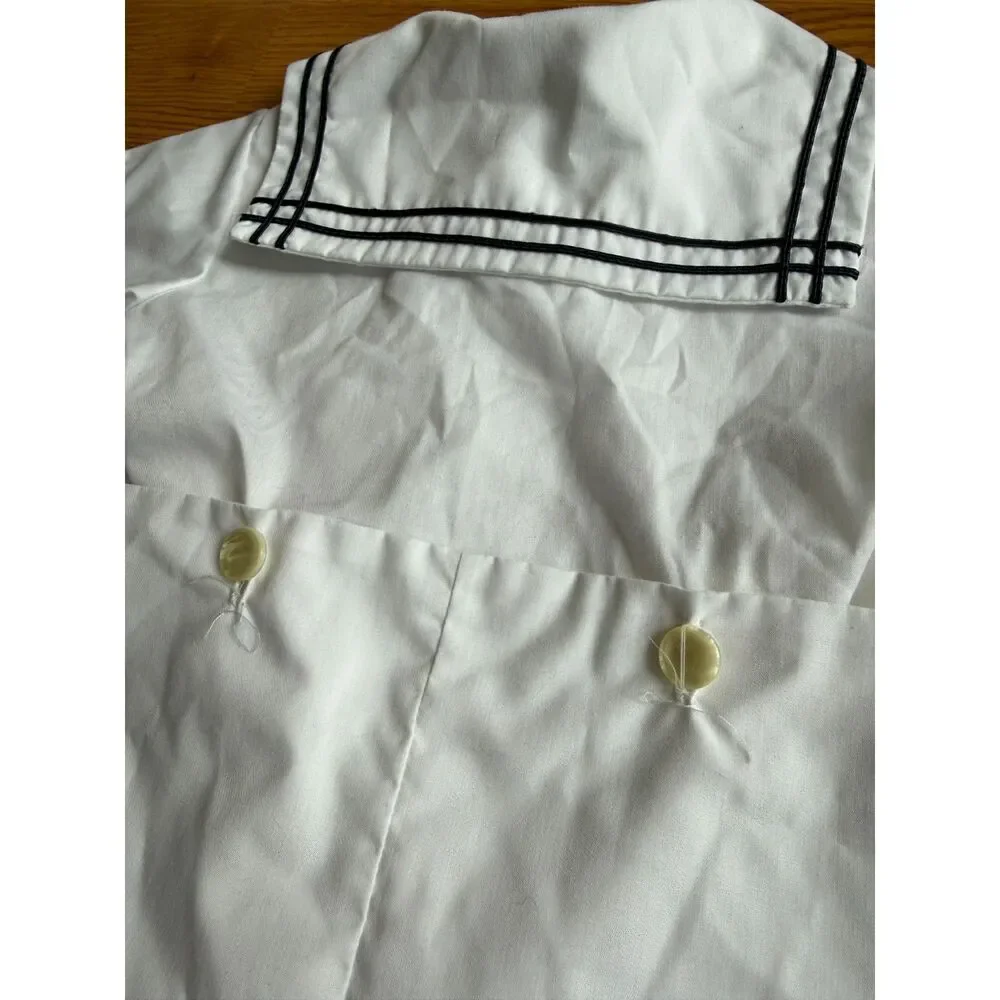 Vintage Baby Sailor Outfit Size 12 Months